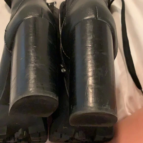 Steve Madden Laurie 6.5 black boots - Picture 6 of 6